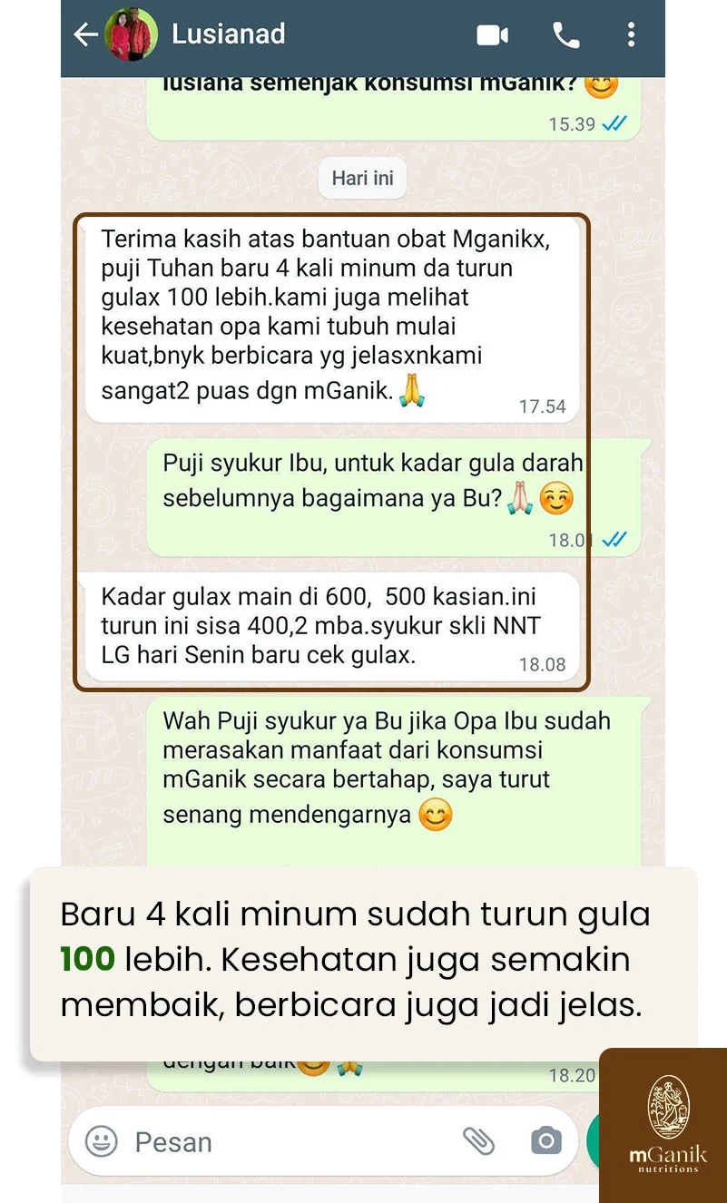 Testimoni mganik Bali 1